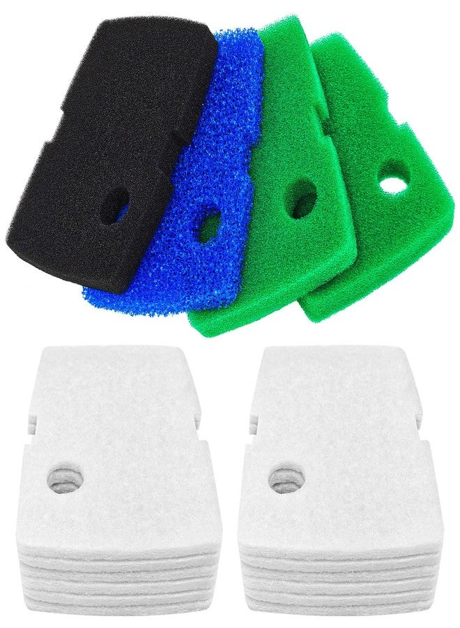 HDWGGD Canister Filter Media Compatible with Penn Plax Cascade 1200/1500 CCF4UL/CCF5UL Replacement Canisters Filters Bio Sponges for Aquariums Fish Tank Turtle Tank 16 Pack - Image 1